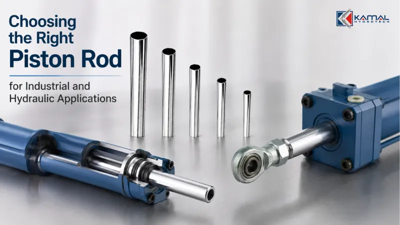 Choosing the Right Piston Rod for Industrial and Hydraulic Applications